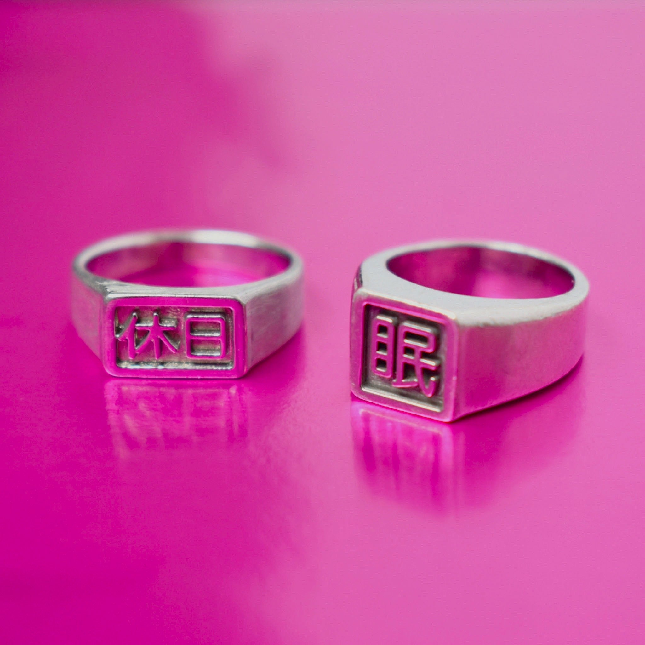 Rectangle Signet Ring (Extra Small)｜長方形リング (極小)