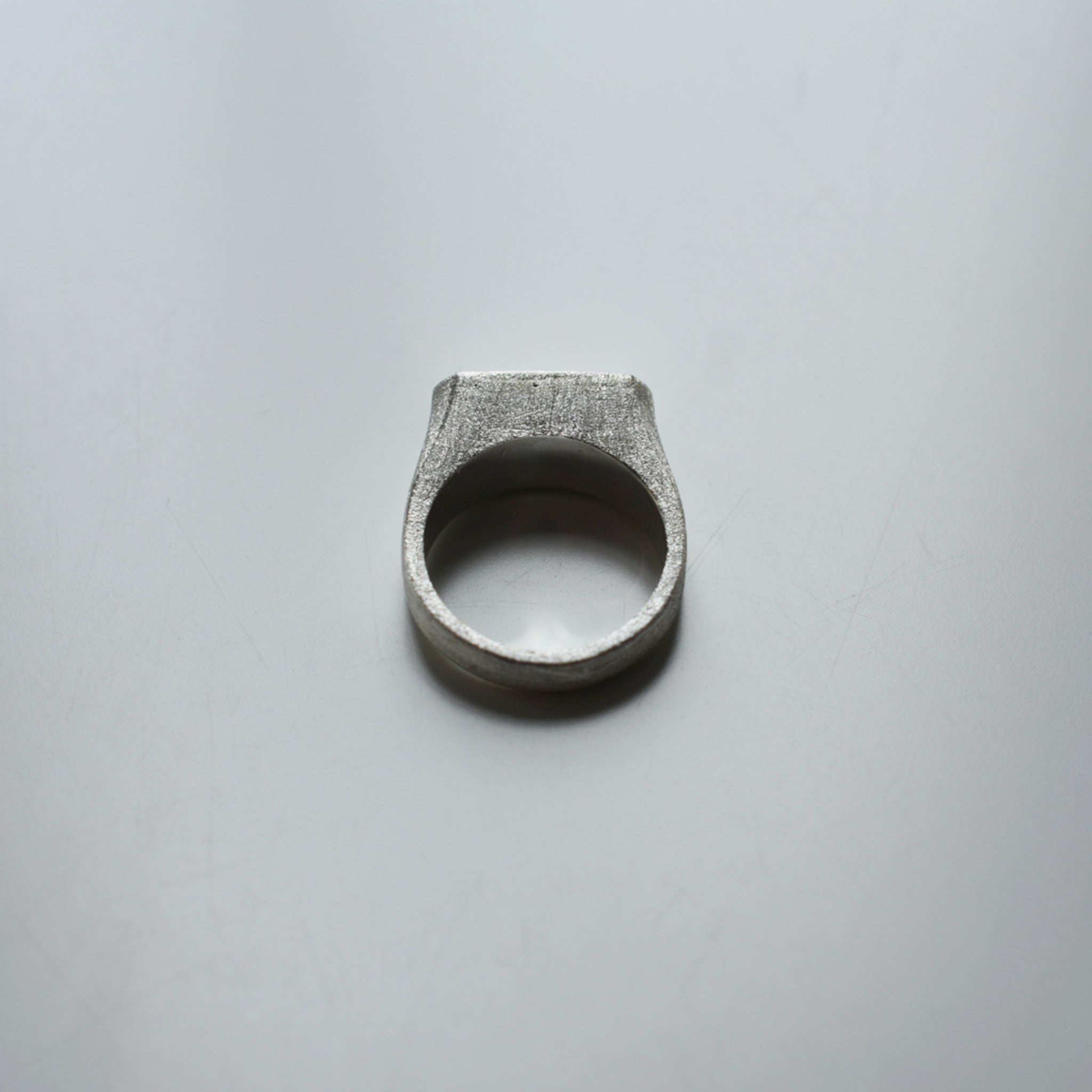 "Full of Energy" Octagon Signet Ring (Small)