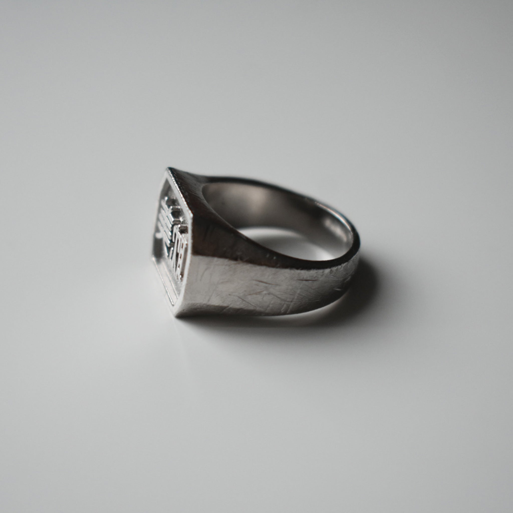 Octagon Signet Ring (Medium)｜八角形リング (中)