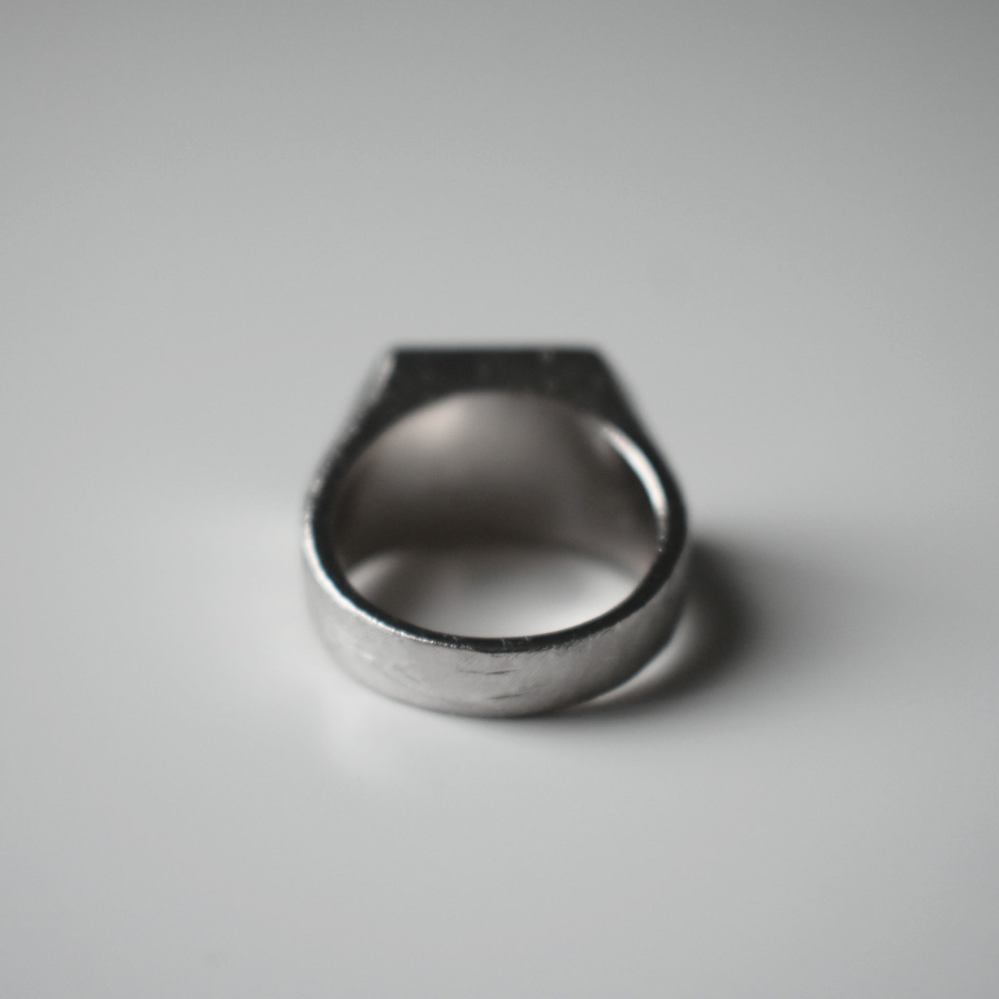 Octagon Signet Ring (Medium)｜八角形リング (中)