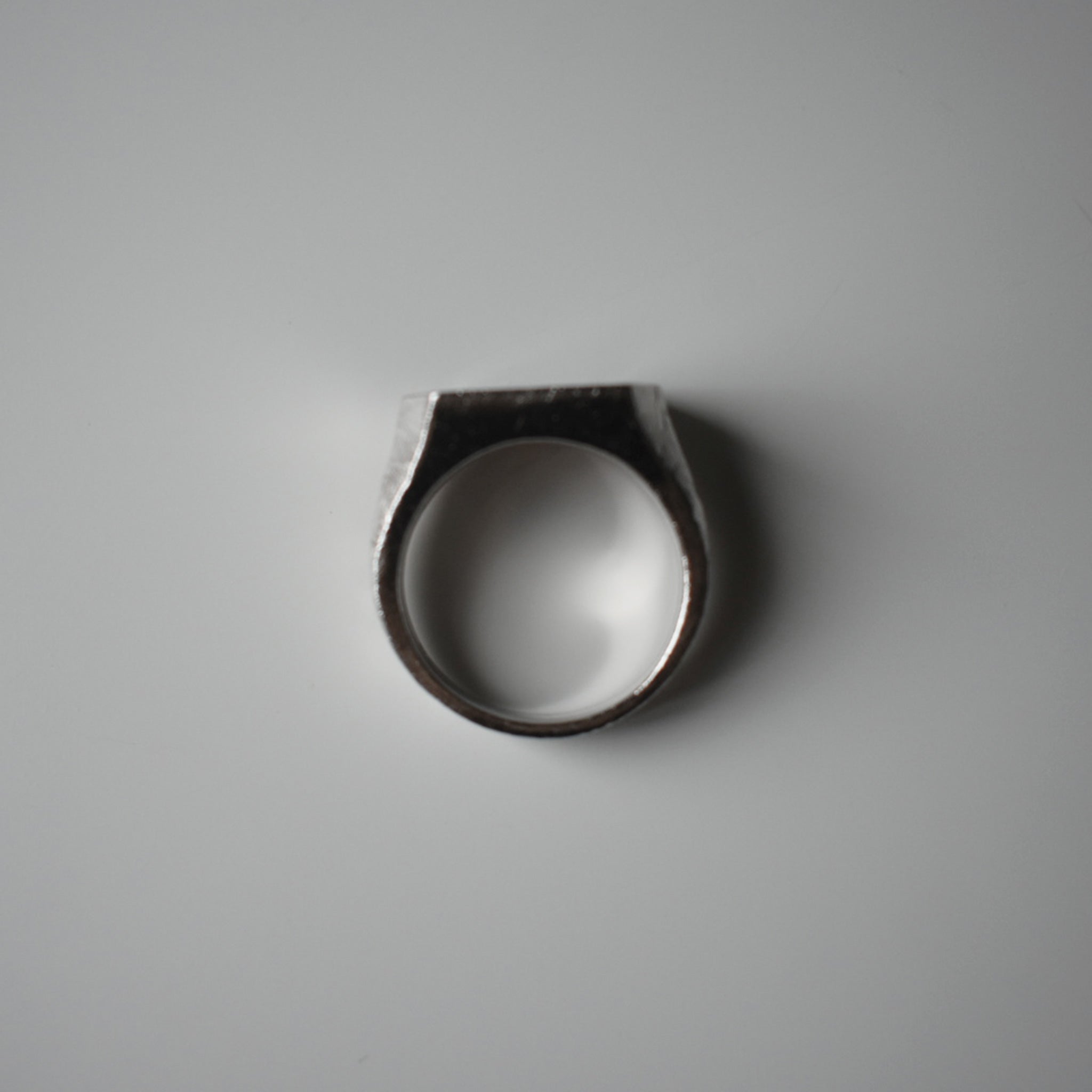 "Aesthetic" Octagon Signet Ring (Medium)